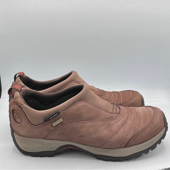 Merrell Glacier Polartec Women’s Shoe Size 9 Waterfall Brown Waterproof Gorpcore - Picture 2 of 10